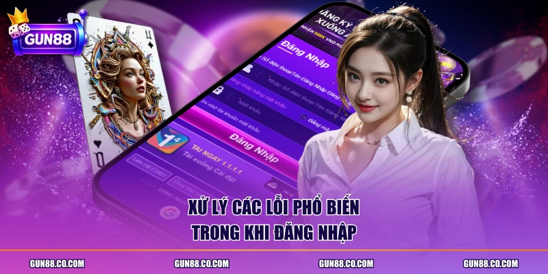 Lưu ý bảo mật khi thực hiện đăng nhập Gun88
